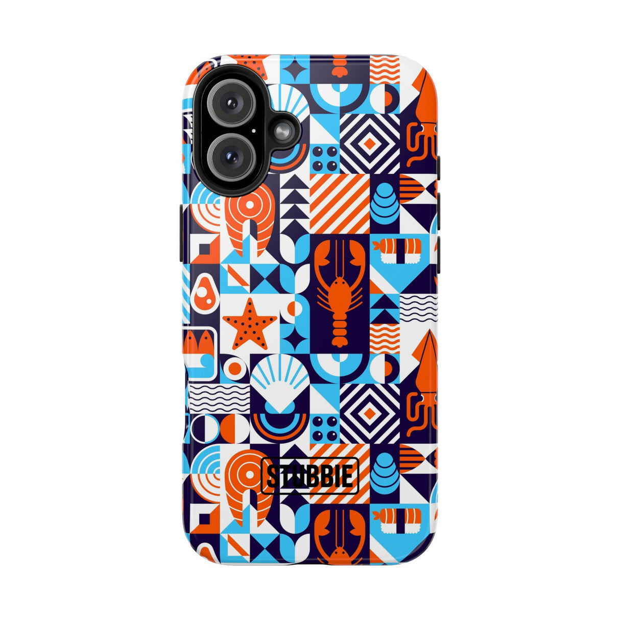 STUBBIE Phone Case for Apple iPhone - Something Fishy Stubbie