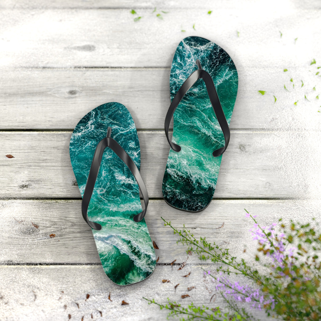 STUBBIE Flip Flops - Making Waves STUBBIE