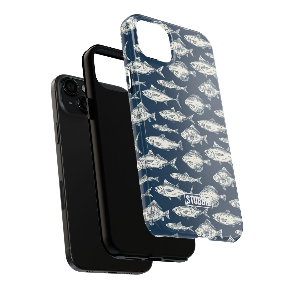 STUBBIE Phone Case for Apple iPhone - Fishy Fish Phone Case