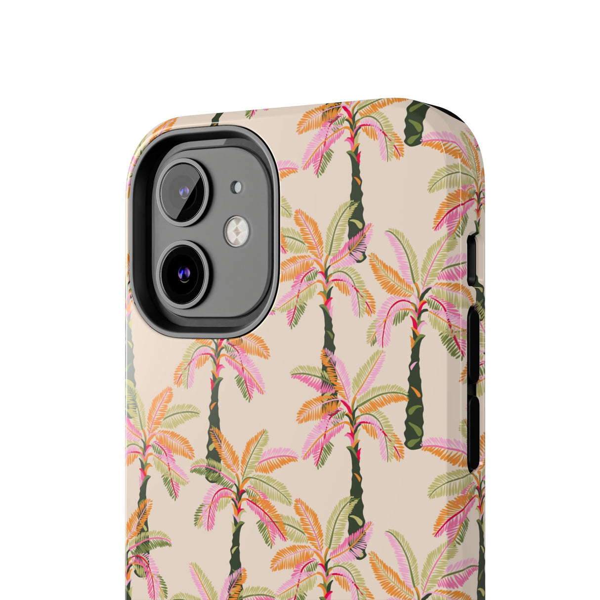 STUBBIE Phone Case for Apple iPhone - Pink Palm Stubbie