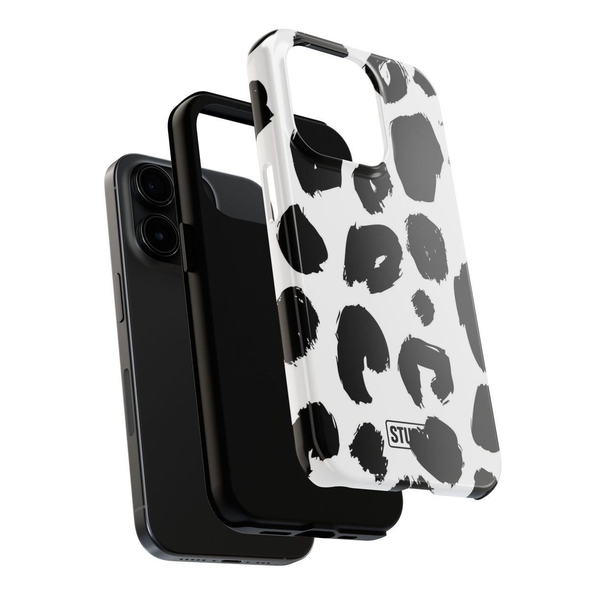 STUBBIE Phone Case for Apple iPhone - Snow Leopard Stubbie