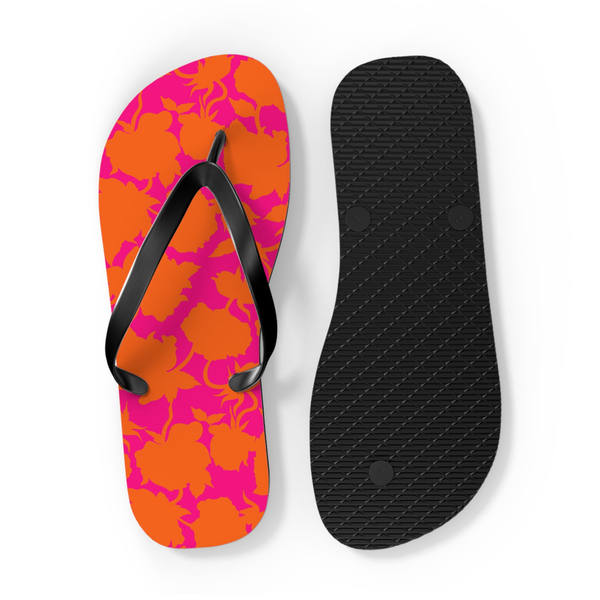 Fuchsia Flip Flops