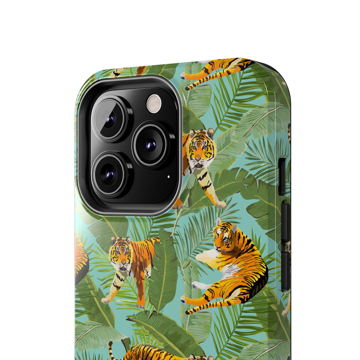 STUBBIE Phone Case for Apple iPhone - Jungle Tiger Stubbie