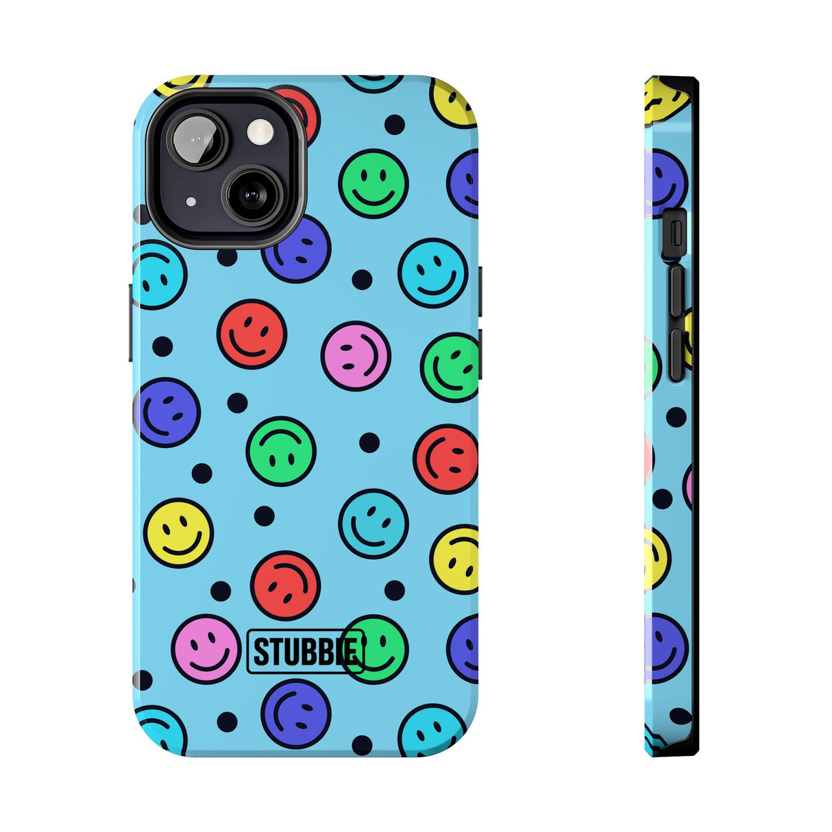 STUBBIE Phone Case for Apple iPhone - Smiley Face Phone Case