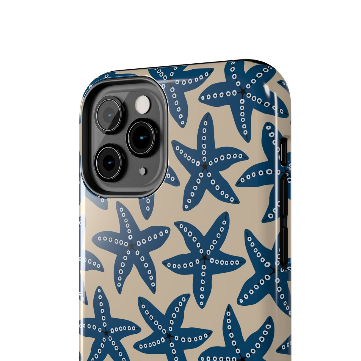 STUBBIE Phone Case for Apple iPhone - Blue Starfish Stubbie