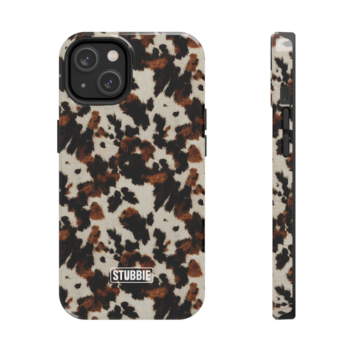 STUBBIE Phone Case for Apple iPhone - Crazy Cow Phone Case