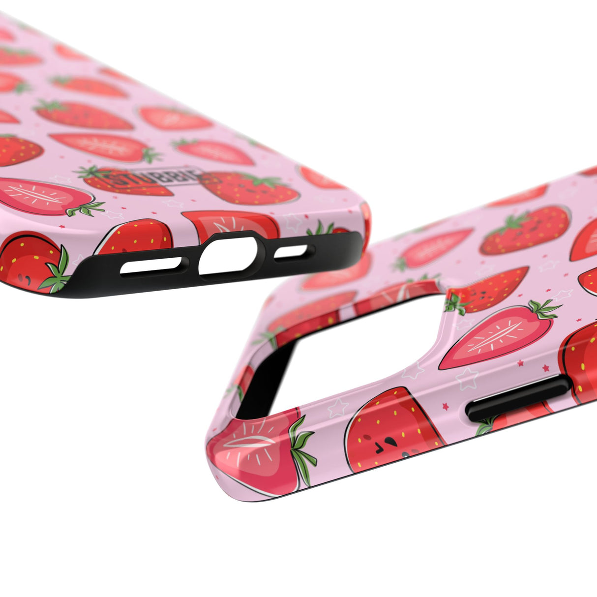 STUBBIE Phone Case for Apple iPhone - Smile Strawberry Phone Case