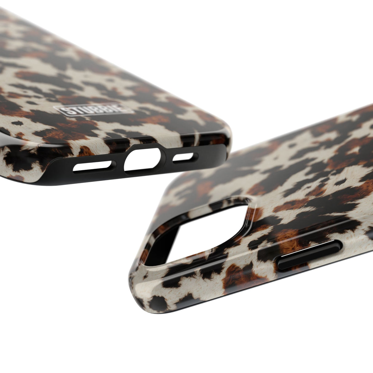 STUBBIE Phone Case for Apple iPhone - Crazy Cow Phone Case