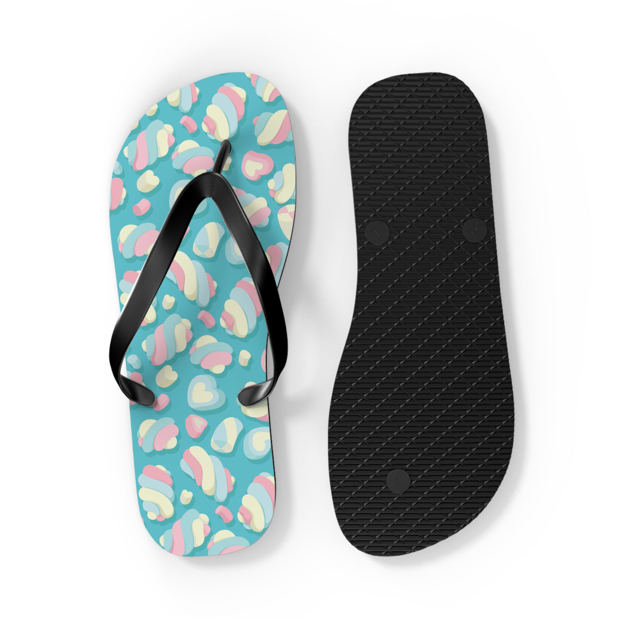 Marshmallow Flip Flops