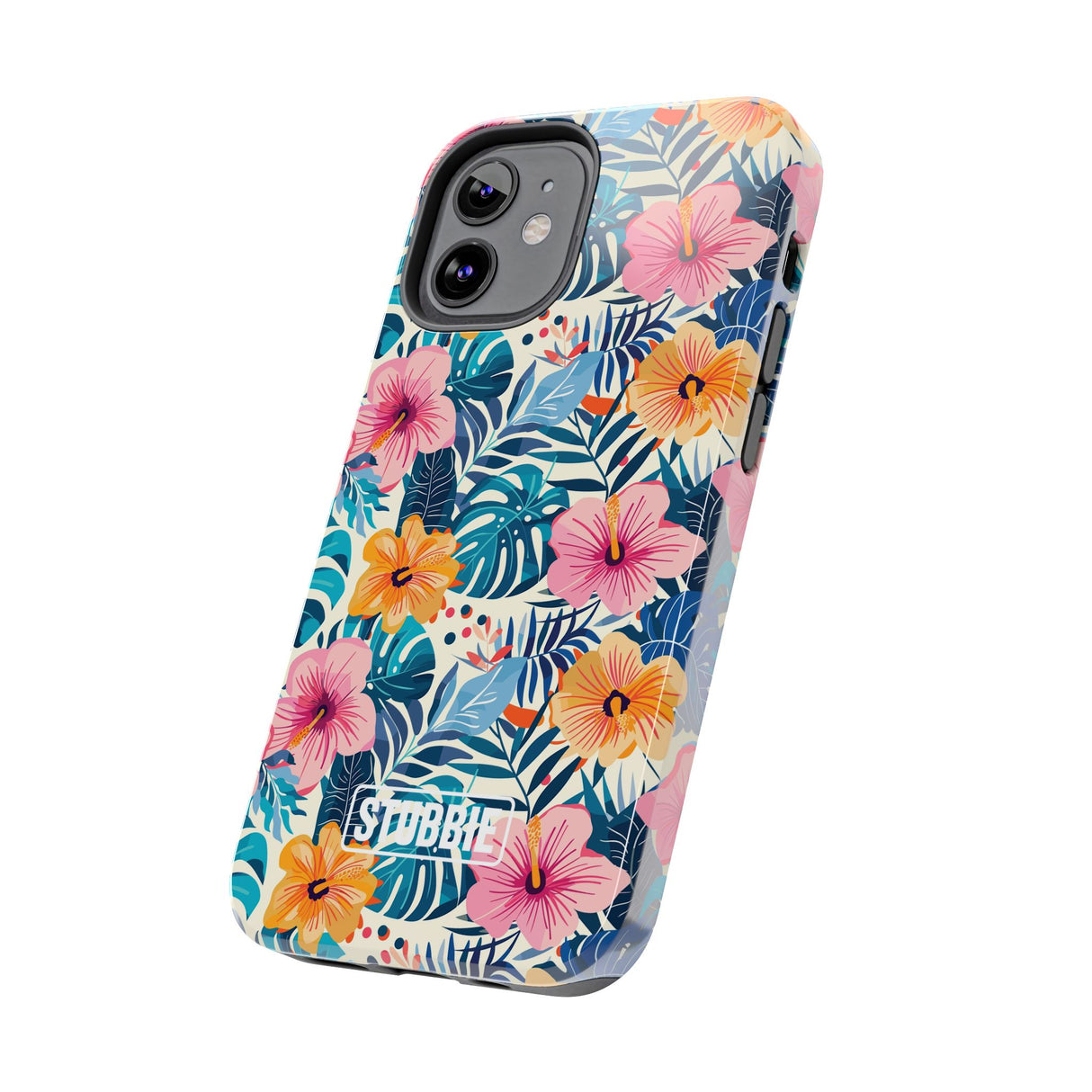 STUBBIE Phone Case for Apple iPhone - Jungle Fauna Stubbie