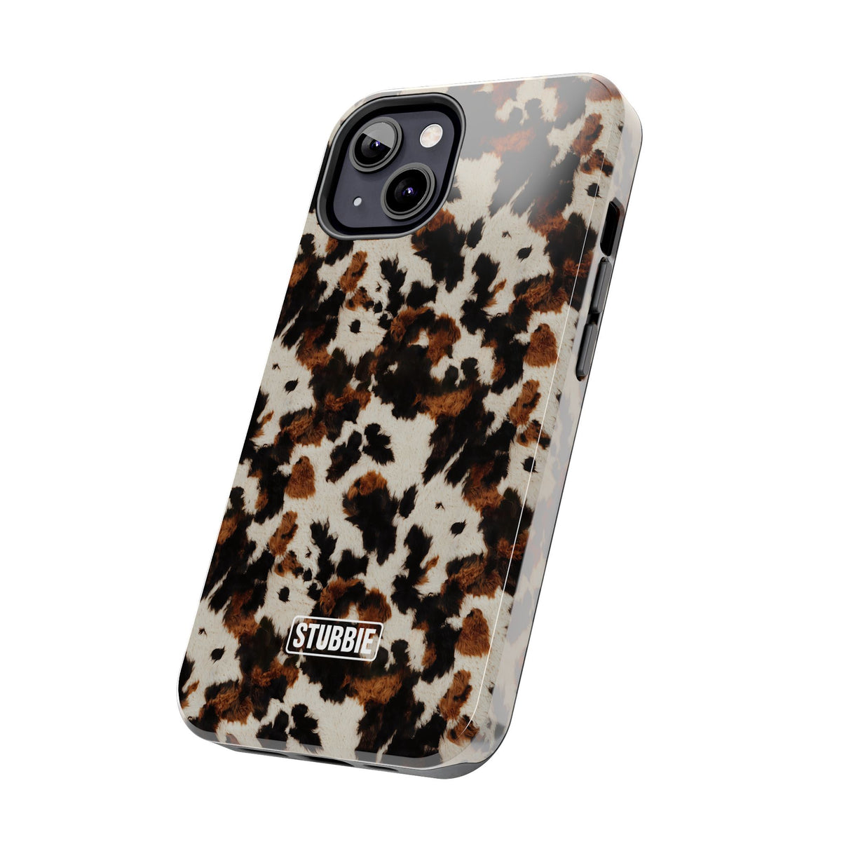 STUBBIE Phone Case for Apple iPhone - Crazy Cow Phone Case