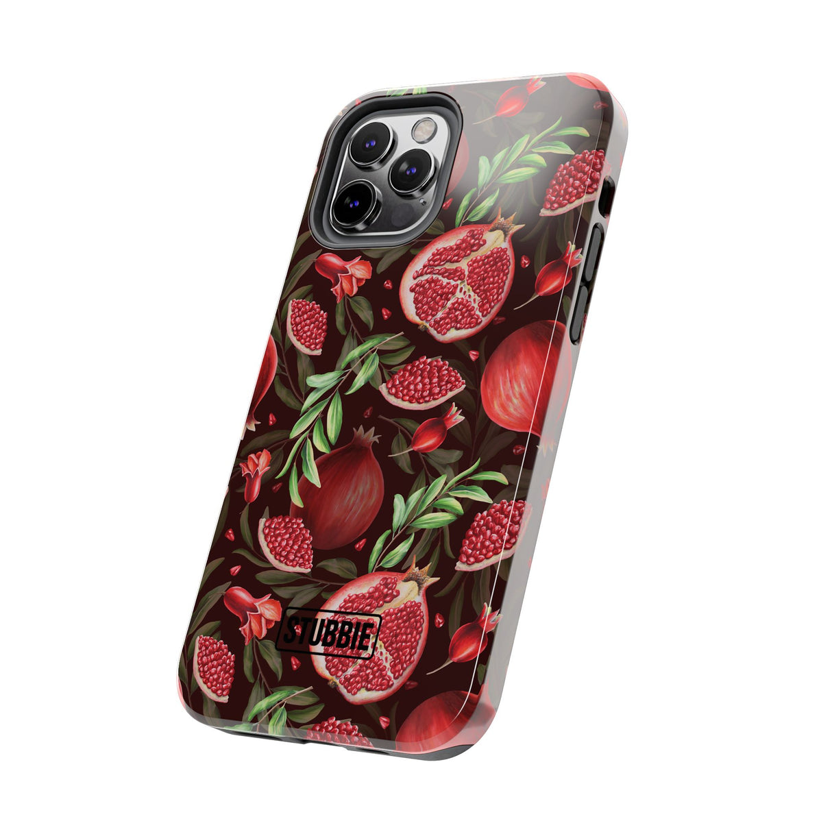 STUBBIE Phone Case for Apple iPhone - Pomegranate Phone Case