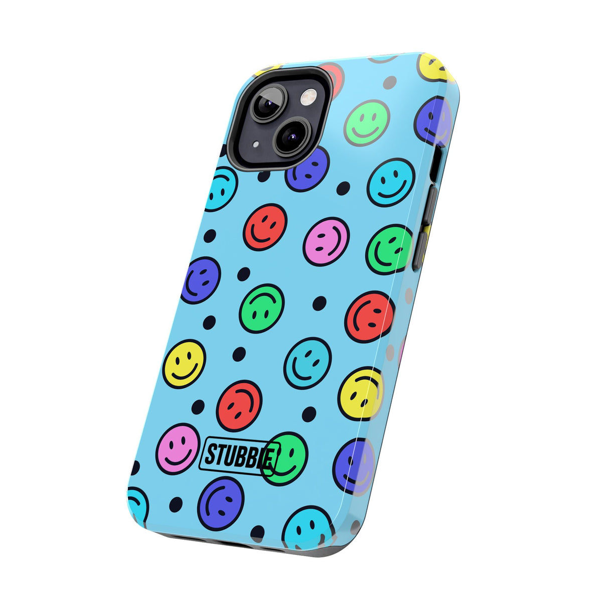 STUBBIE Phone Case for Apple iPhone - Smiley Face Phone Case