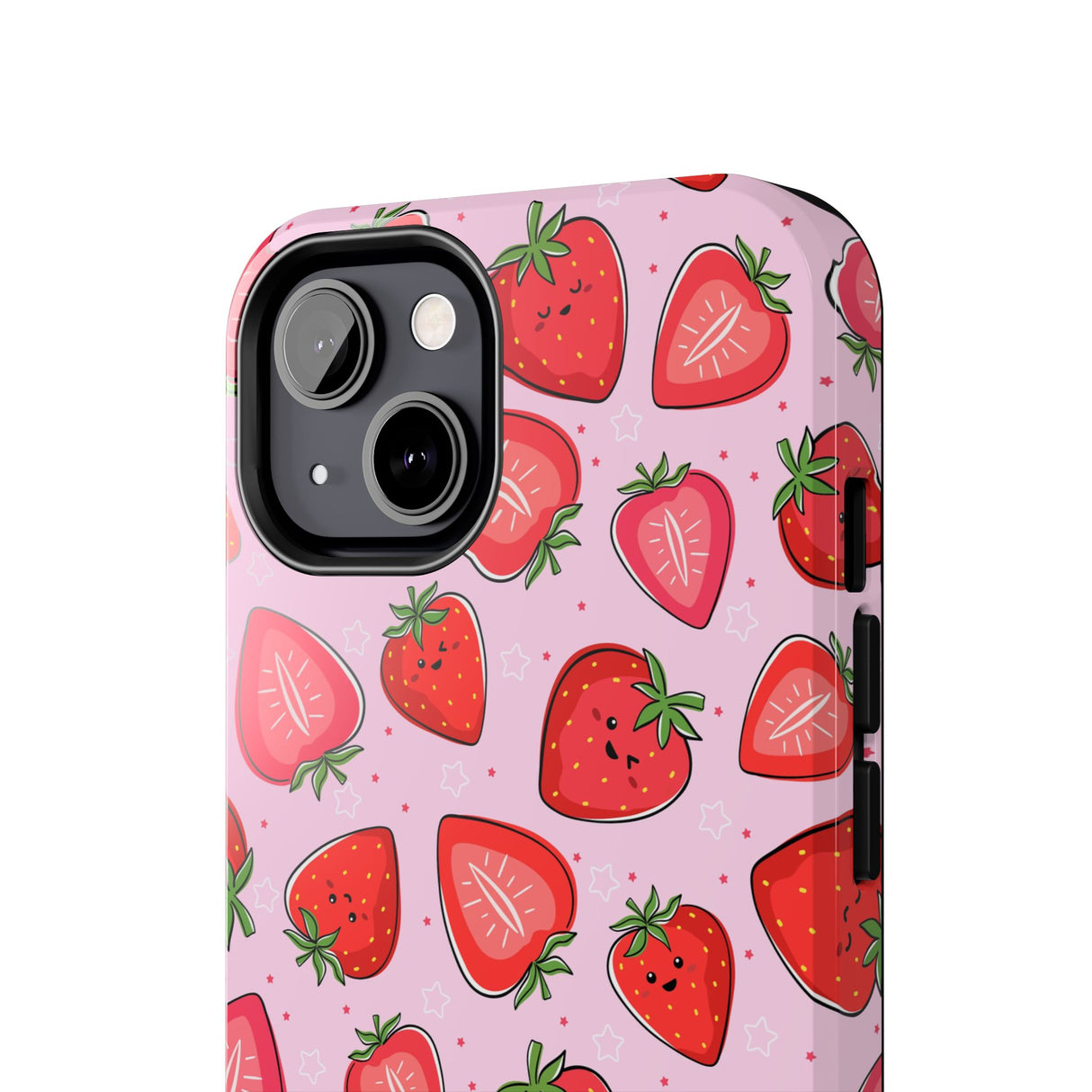 STUBBIE Phone Case for Apple iPhone - Smile Strawberry Phone Case