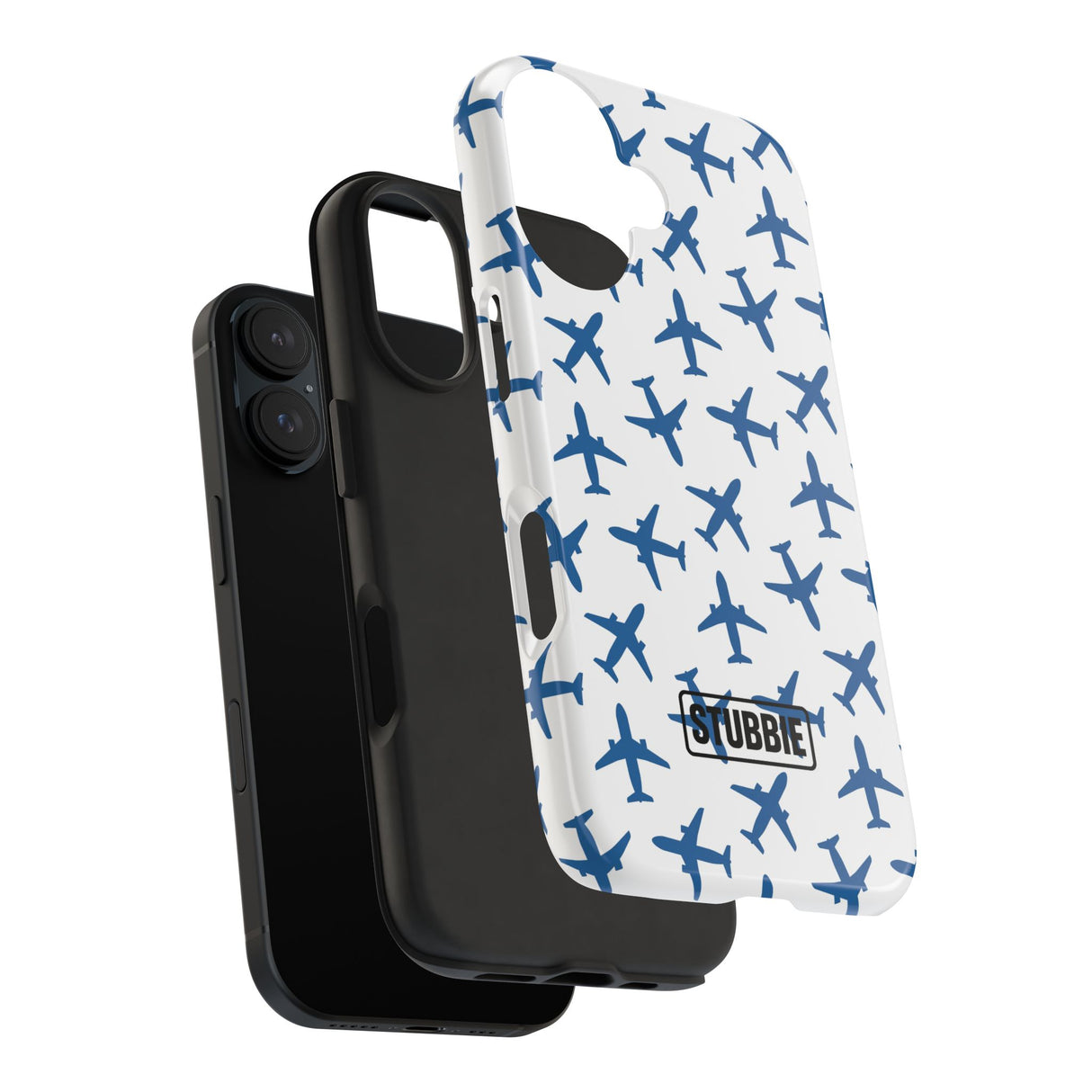 STUBBIE Phone Case for Apple iPhone - Just Plane Stubbie