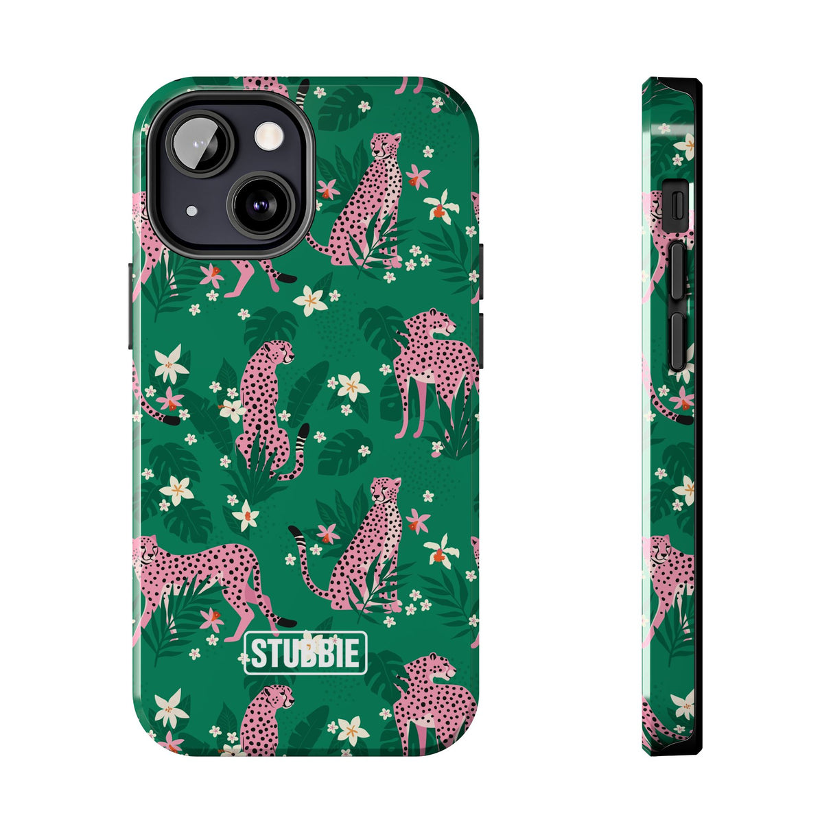 STUBBIE Phone Case for Apple iPhone - Cheetah Stubbie