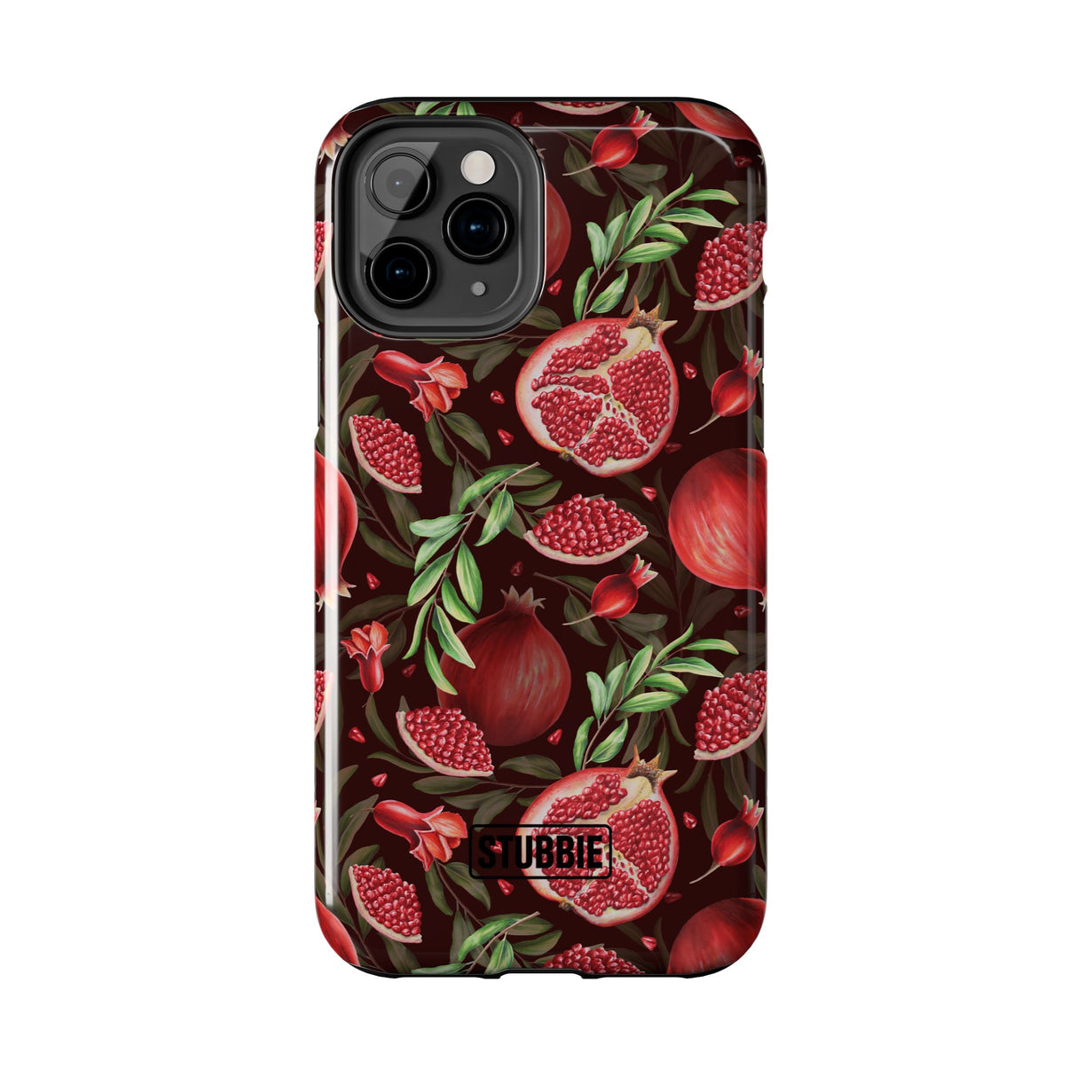 STUBBIE Phone Case for Apple iPhone - Pomegranate Phone Case