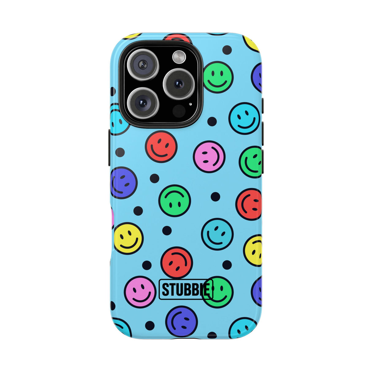 STUBBIE Phone Case for Apple iPhone - Smiley Face Phone Case