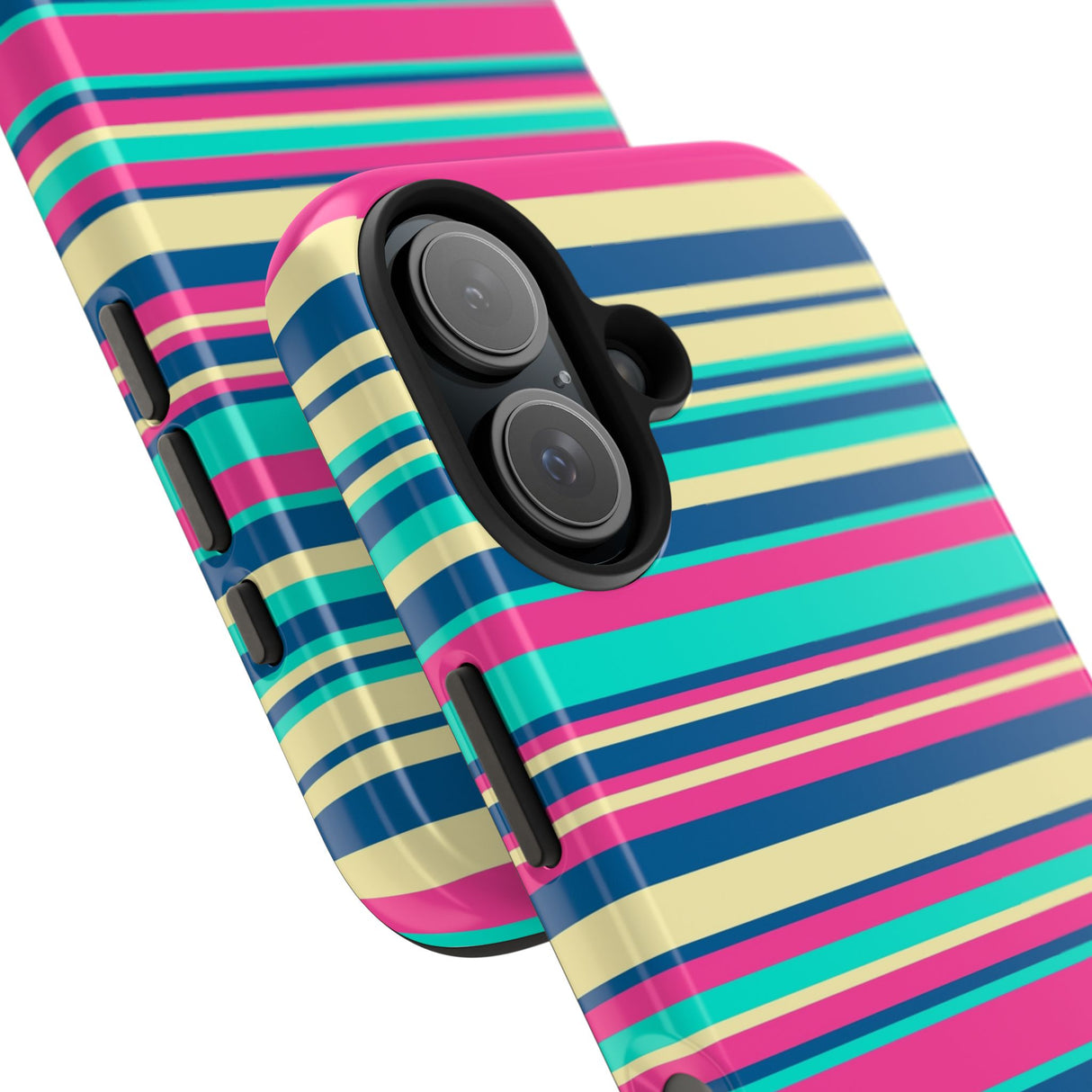 STUBBIE Phone Case for Apple iPhone - Coloured Stripes Phone Case