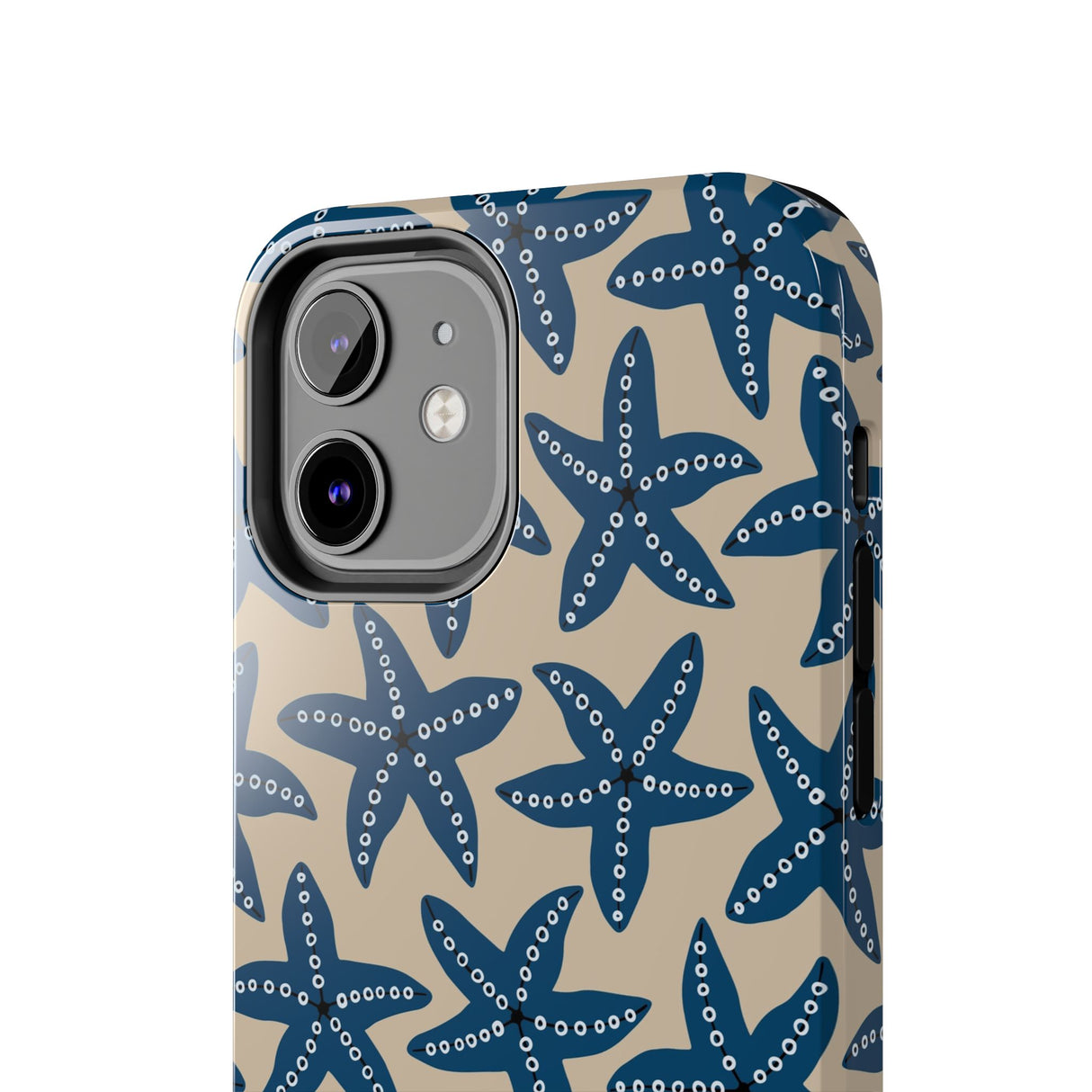 STUBBIE Phone Case for Apple iPhone - Blue Starfish Stubbie