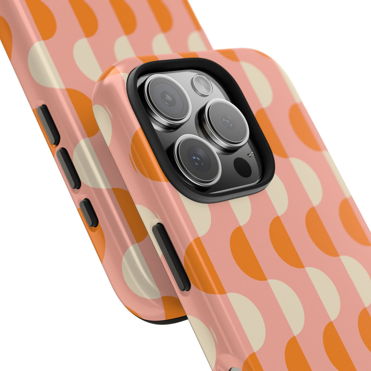 STUBBIE Phone Case for Apple iPhone - Orange Wave Phone Case