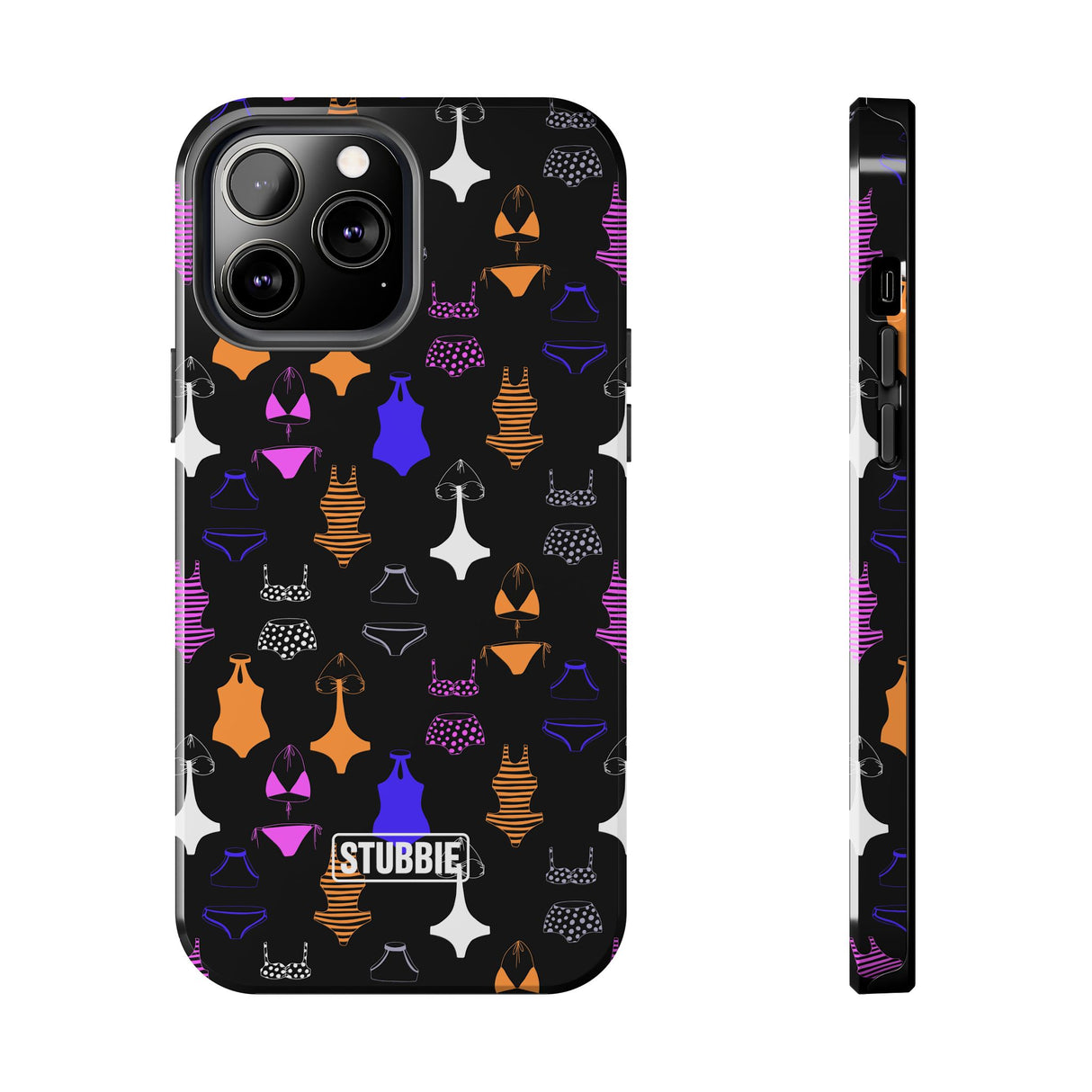 STUBBIE Phone Case for Apple iPhone - Night Bikini Phone Case