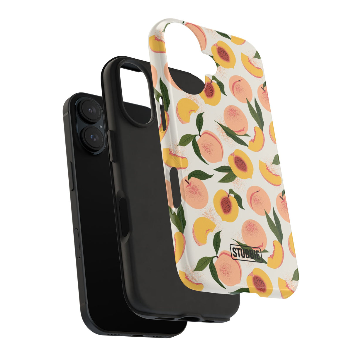 STUBBIE Phone Case for Apple iPhone - Peachy Peach Phone Case