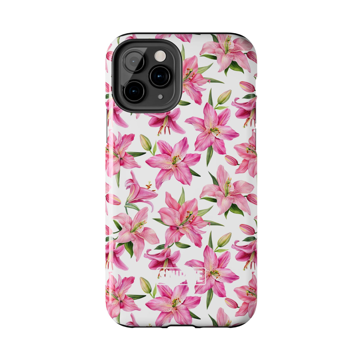 STUBBIE Phone Case for Apple iPhone - Pink Lily Flower Phone Case