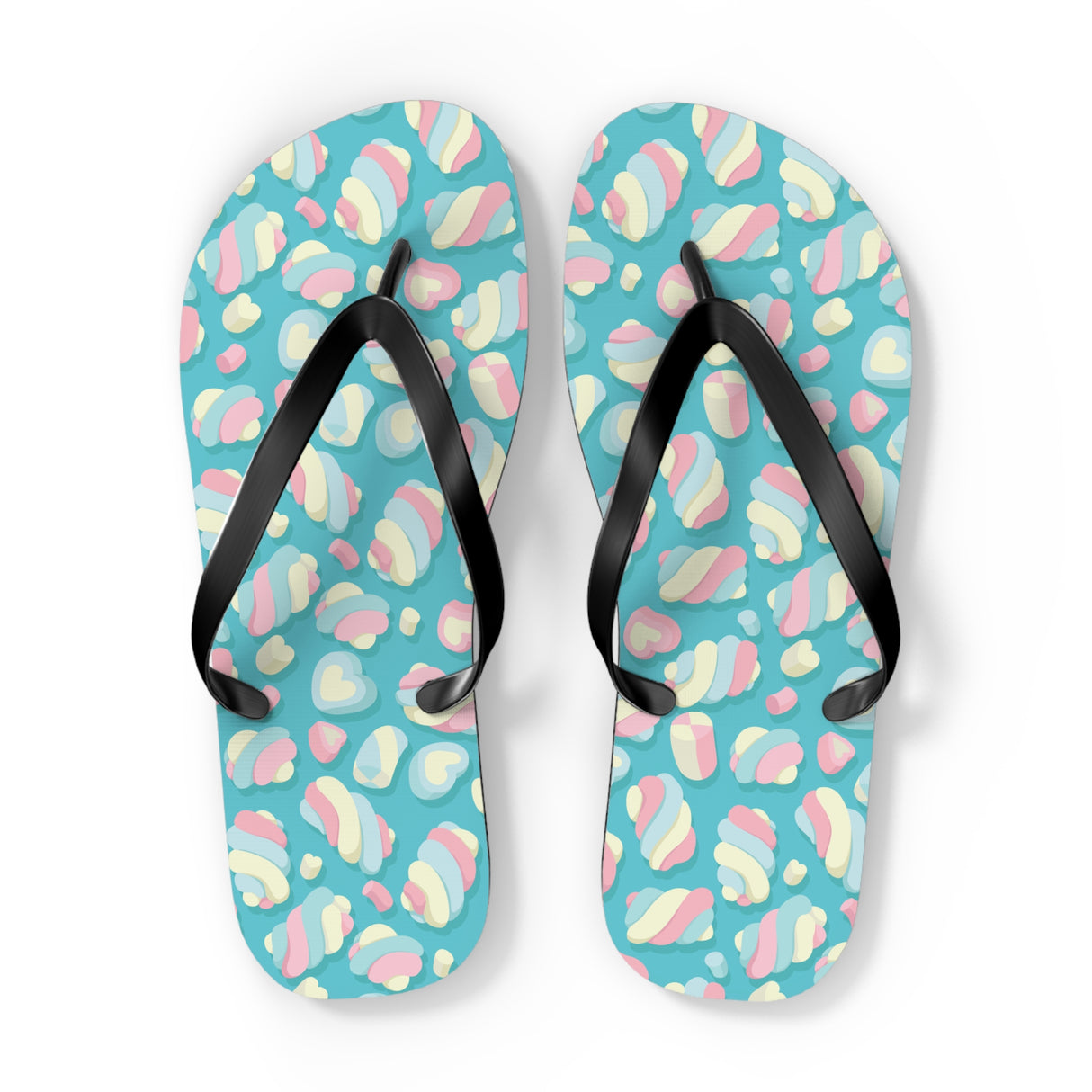 Marshmallow Flip Flops