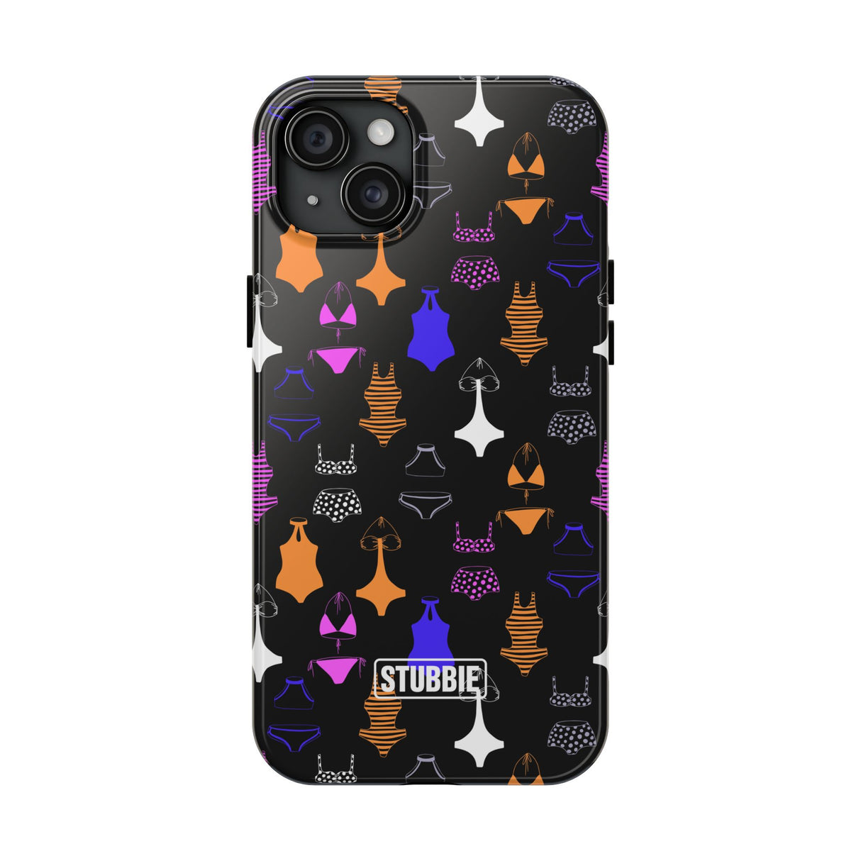 STUBBIE Phone Case for Apple iPhone - Night Bikini Phone Case