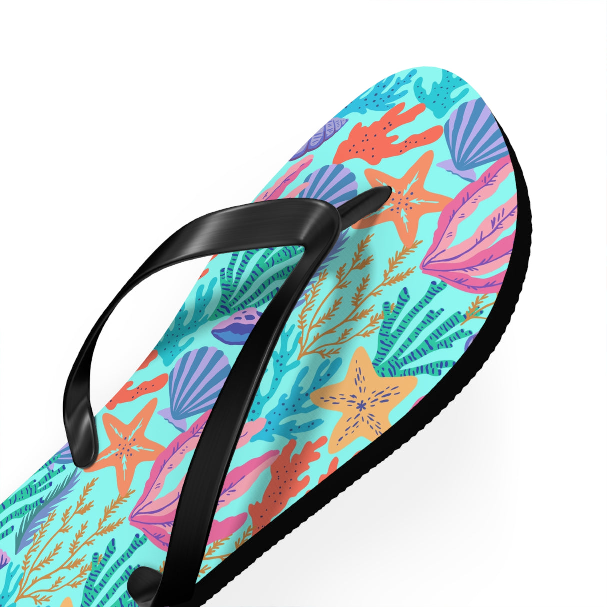 Coral Flip Flops