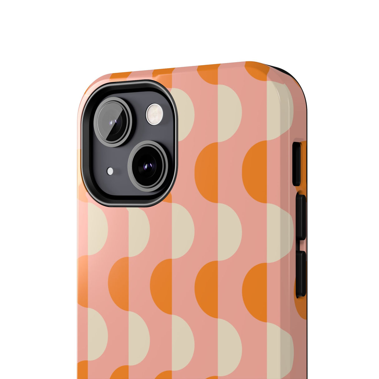 STUBBIE Phone Case for Apple iPhone - Orange Wave Phone Case