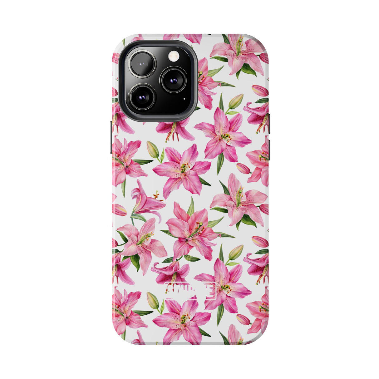 STUBBIE Phone Case for Apple iPhone - Pink Lily Flower Phone Case