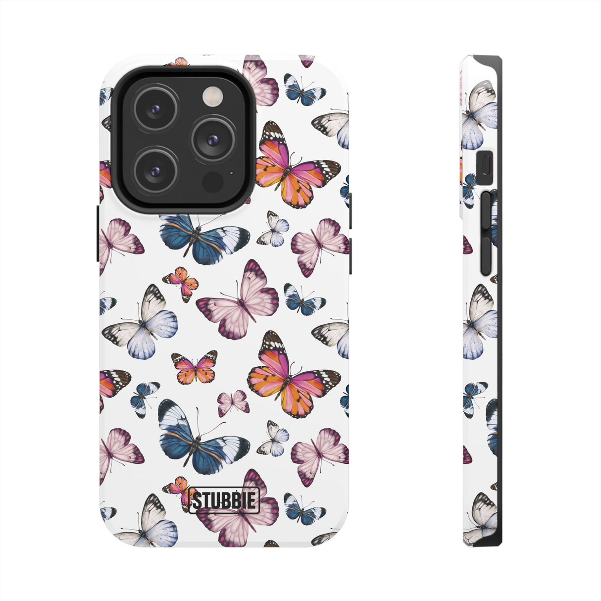 STUBBIE Phone Case for Apple iPhone - Butterfly Phone Case