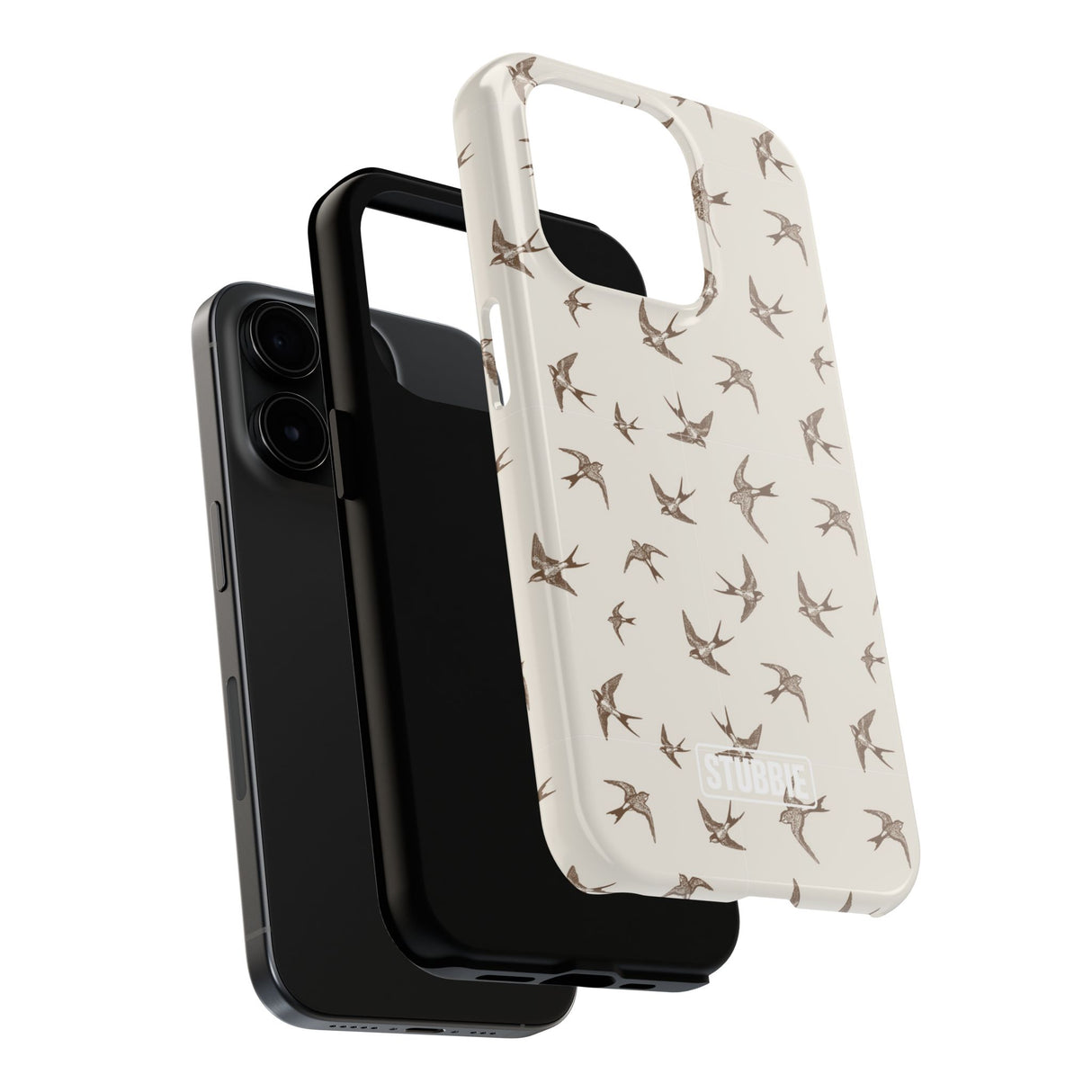 STUBBIE Phone Case for Apple iPhone - Bird Flying Phone Case