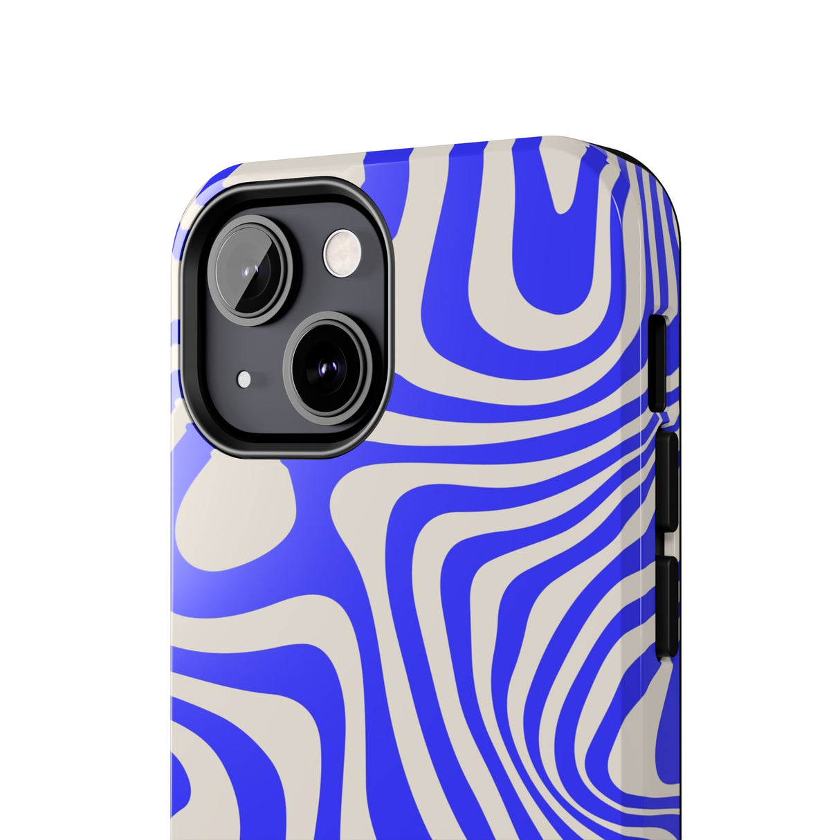 STUBBIE Phone Case for Apple iPhone - Crazy Blue Phone Case