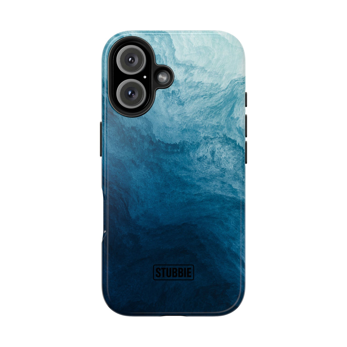 STUBBIE Phone Case for Apple iPhone - Blue Marble Phone Case