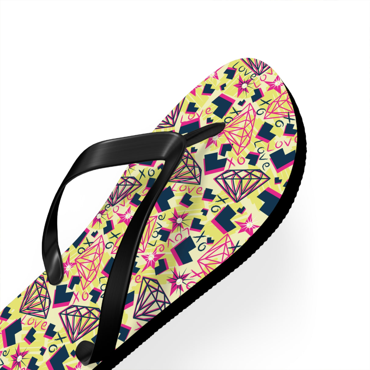 Crystal Flip Flops