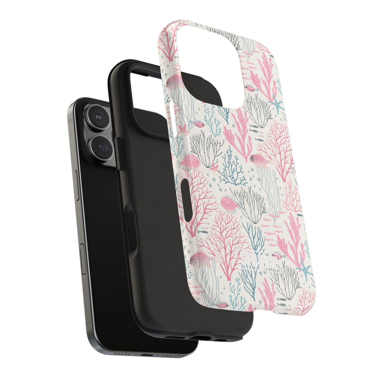 STUBBIE Phone Case for Apple iPhone - Coral Stubbie