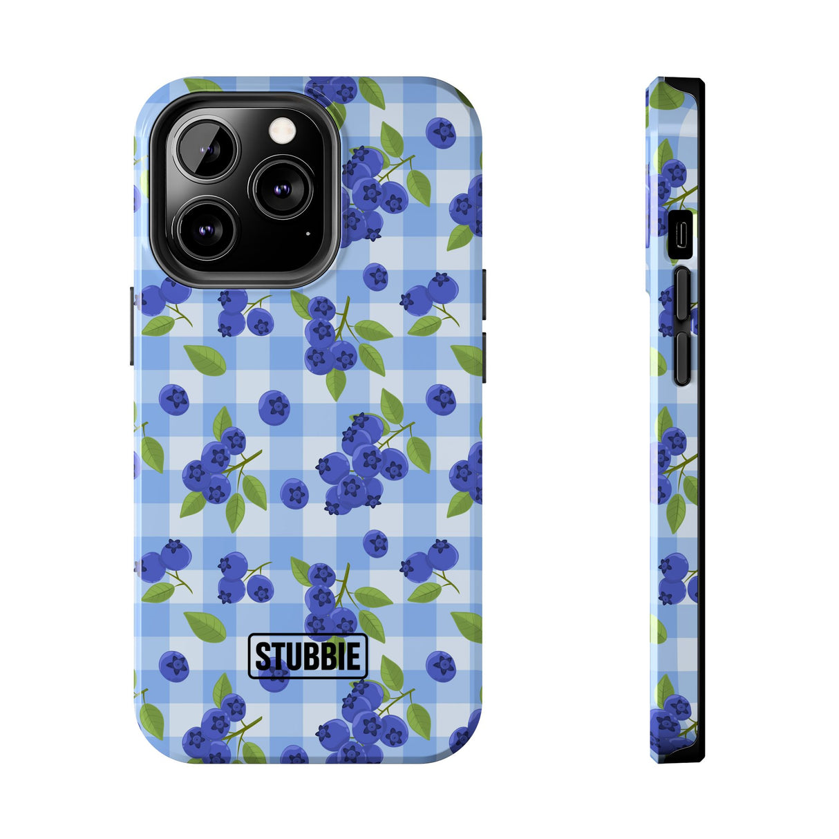 STUBBIE Phone Case for Apple iPhone - Blueberry Phone Case