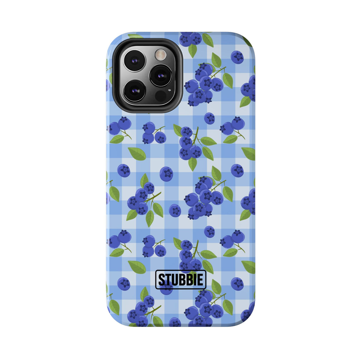 STUBBIE Phone Case for Apple iPhone - Blueberry Phone Case