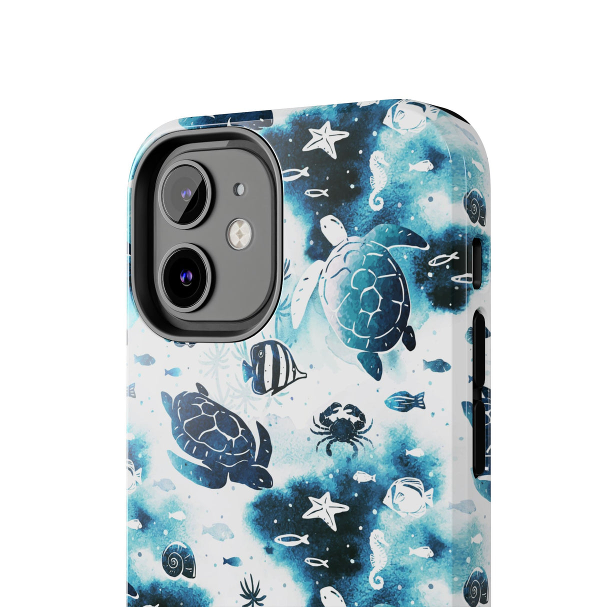 STUBBIE Phone Case for Apple iPhone - Fish And Turtle Phone Case