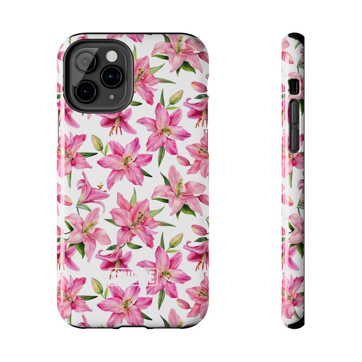 STUBBIE Phone Case for Apple iPhone - Pink Lily Flower Phone Case