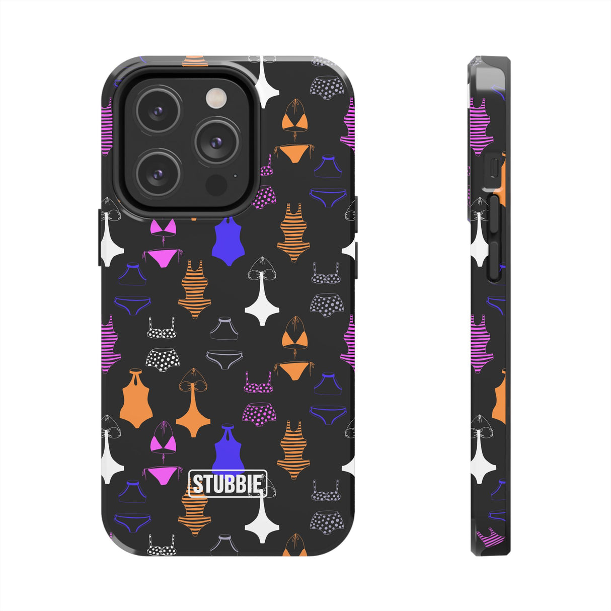 STUBBIE Phone Case for Apple iPhone - Night Bikini Phone Case