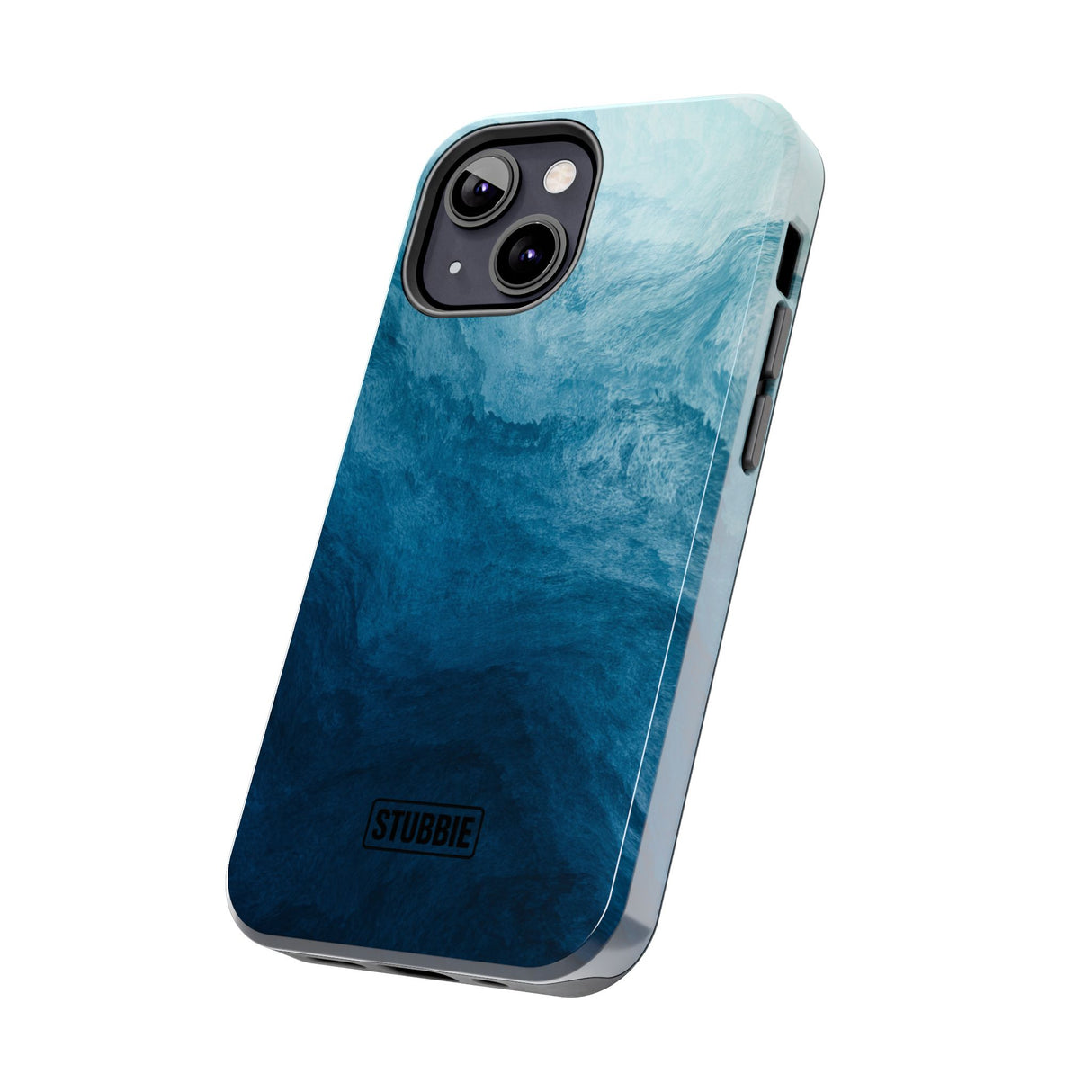 STUBBIE Phone Case for Apple iPhone - Blue Marble Phone Case