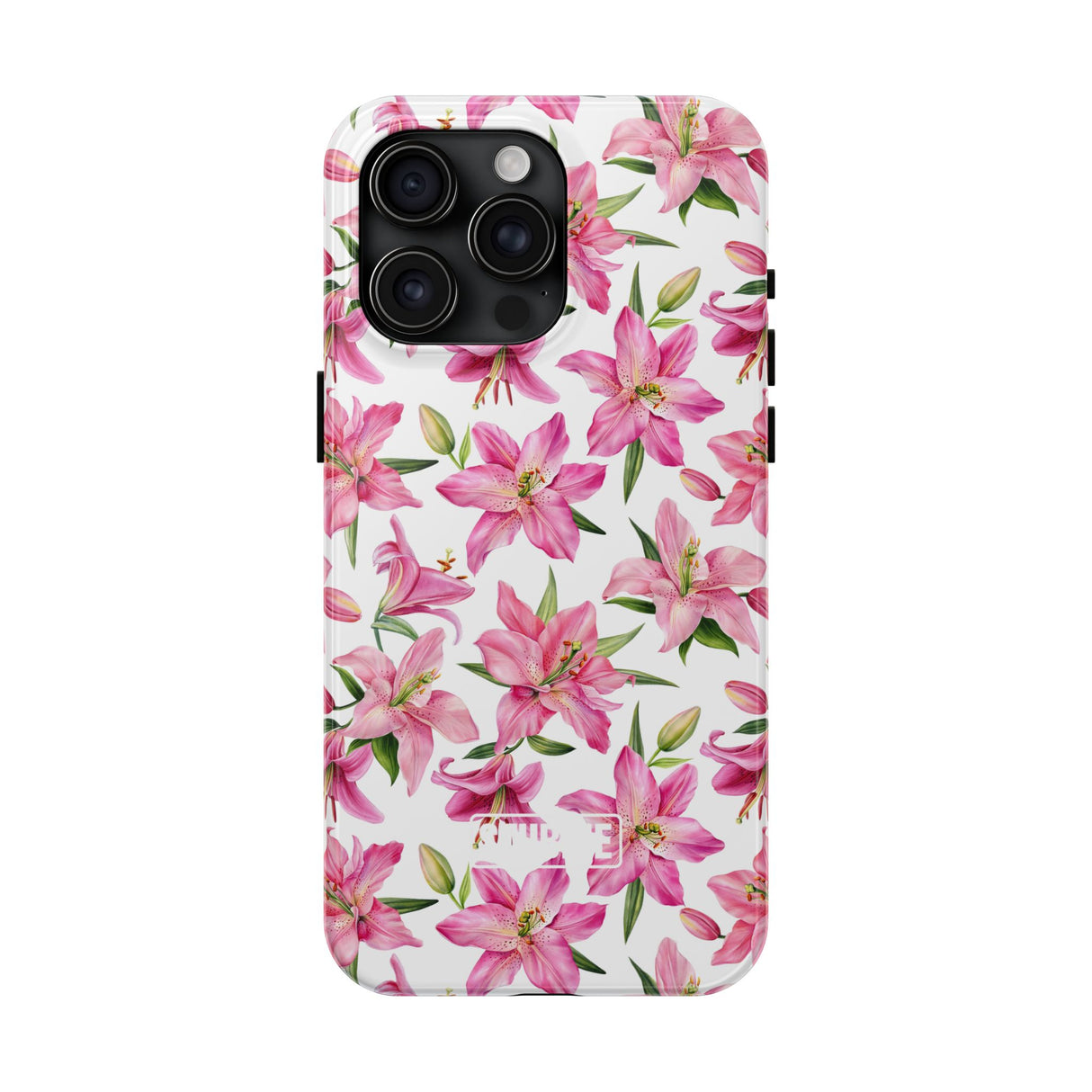 STUBBIE Phone Case for Apple iPhone - Pink Lily Flower Phone Case