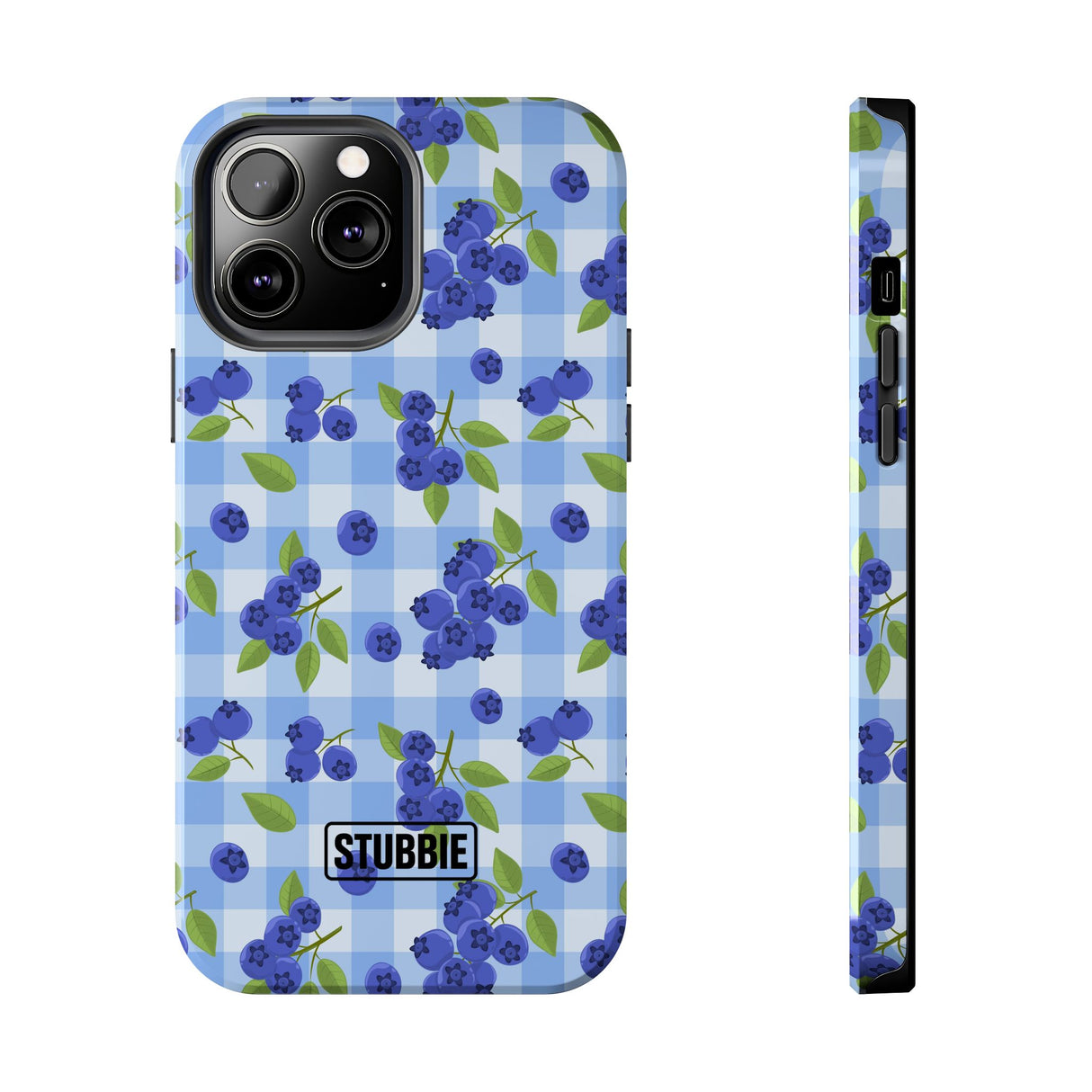 STUBBIE Phone Case for Apple iPhone - Blueberry Phone Case