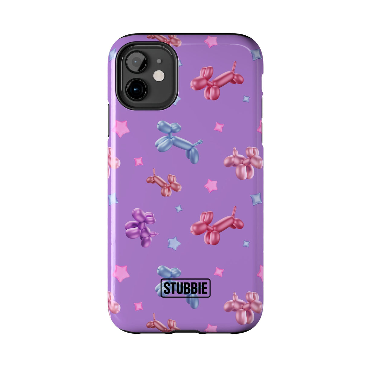 STUBBIE Phone Case for Apple iPhone - Dog Balloon Stubbie