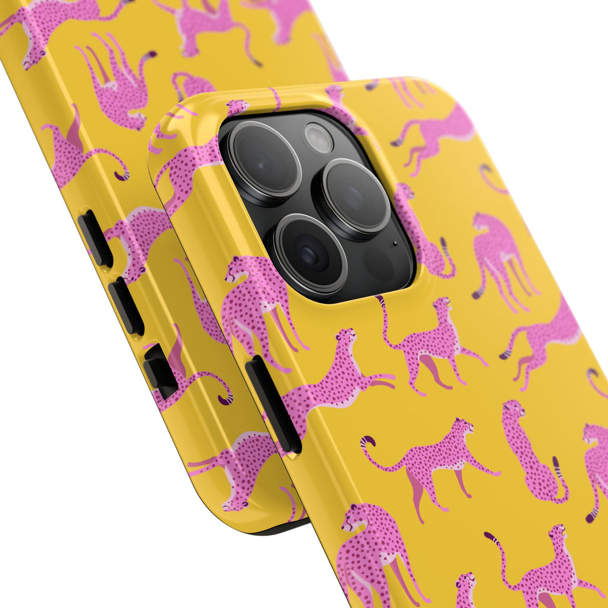 STUBBIE Phone Case for Apple iPhone - Pink Cheetah Phone Case