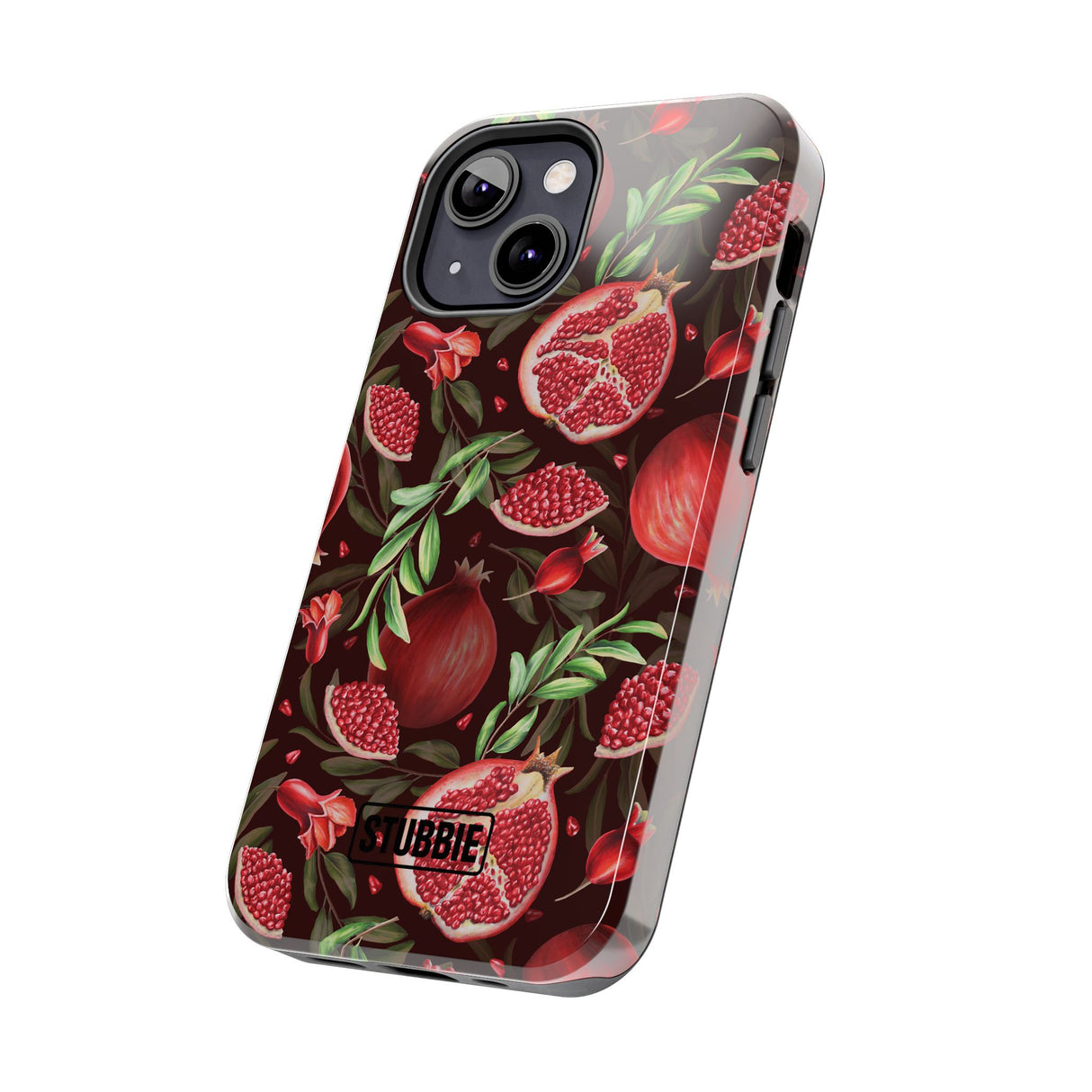 STUBBIE Phone Case for Apple iPhone - Pomegranate Phone Case